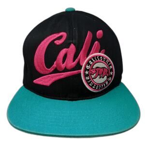 Cali California Republic Snapback Cap Multi One Size Adjustable Leader L.O.G.A